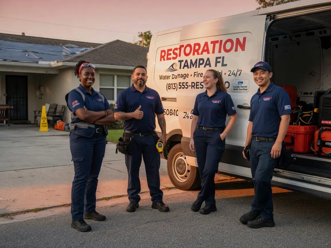 Water Damage Restoration company in West Newton, IN